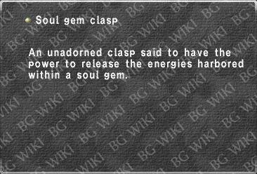 Soul gem clasp