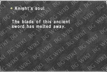 Knight's soul