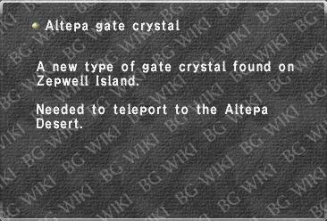 Altepa gate crystal