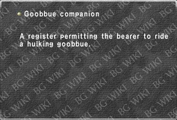 Goobbue companion