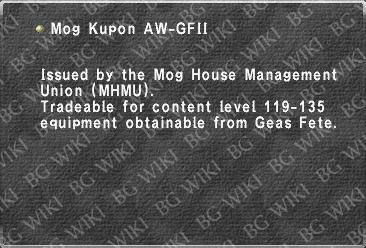Mog Kupon AW-GFII