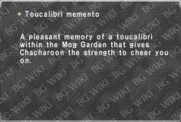 Toucalibri memento