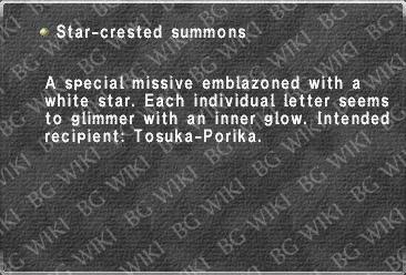 Star-crested summons