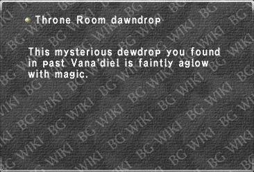 Throne Room dawndrop