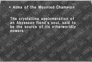 Atma of the Mounted Champion