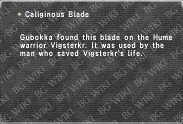 Caliginous Blade