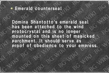 Emerald counterseal