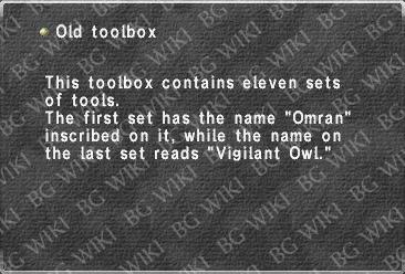 Old toolbox