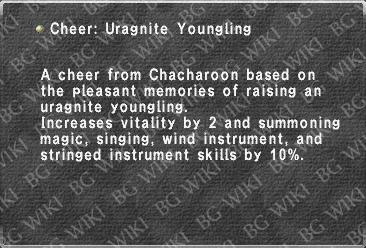 Cheer: Uragnite Youngling