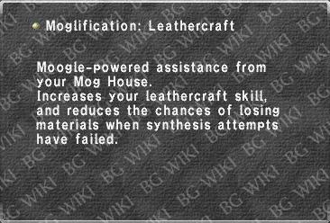 Moglification: Leathercraft