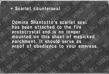 Scarlet counterseal