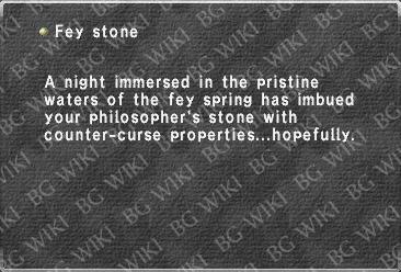 Fey stone