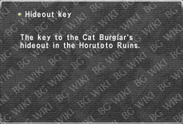 Hideout key