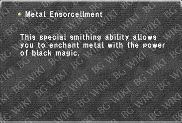Metal Ensorcellment