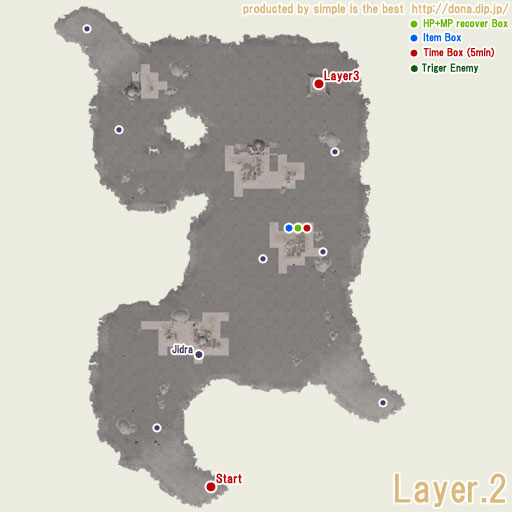 Apollyon SW 2nd Floor Map