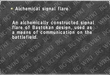 Alchemical signal flare