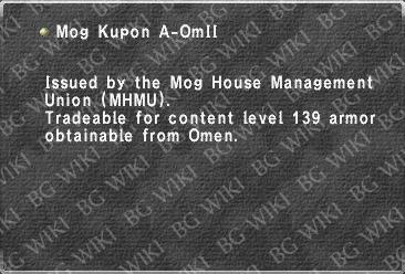 Mog Kupon A-OmII