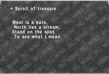 Scroll of treasure