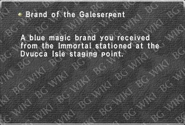 Brand of the Galeserpent