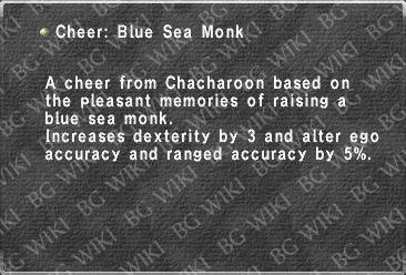 Cheer: Blue Sea Monk