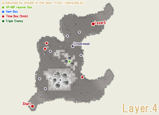 Apollyon NW 4th Floor Map