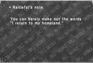 Raillefal's note