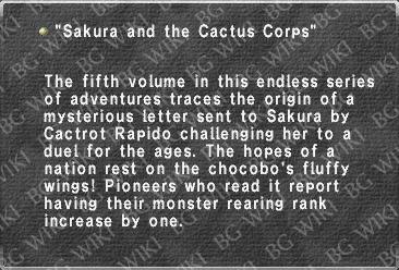 "Sakura and the Cactus Corps"