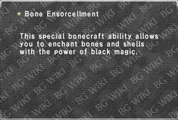 Bone Ensorcellment