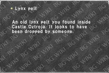 Lynx pelt