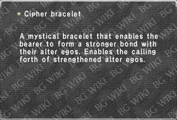 Cipher bracelet