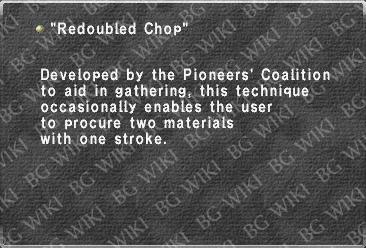 "Redoubled Chop"