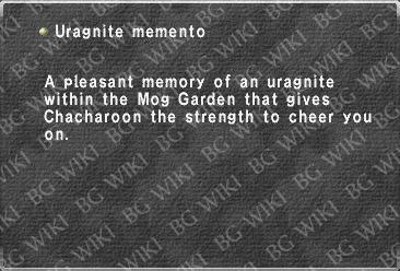 Uragnite memento