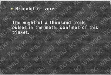 Bracelet of verve