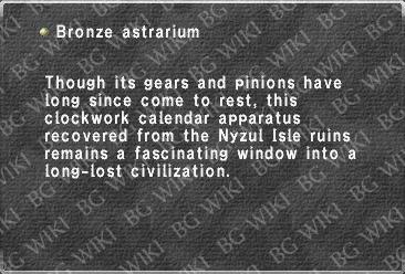 Bronze astrarium