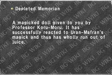 Depleted Memorian