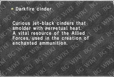 Darkfire cinder