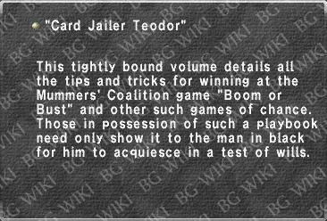 "Card Jailer Teodor"
