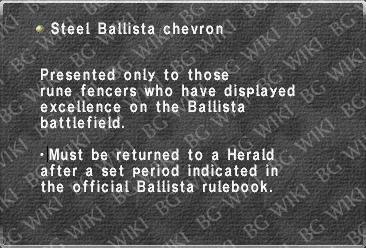 Steel Ballista chevron