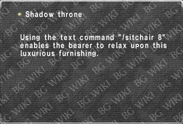 Shadow throne