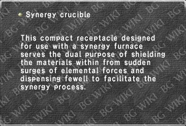 Synergy crucible