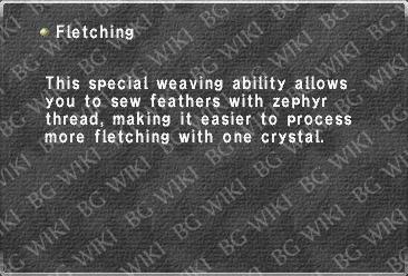 Fletching