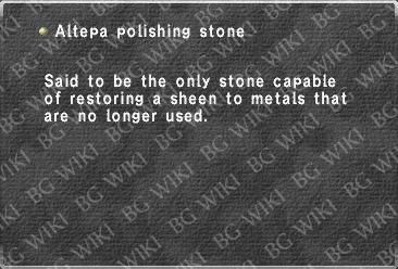 Altepa polishing stone