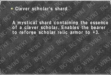 Clever scholar's shard