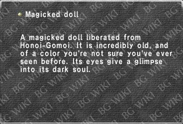 Magicked doll