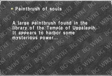 Paintbrush of souls