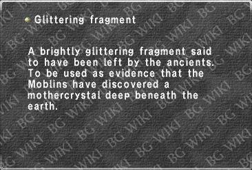 Glittering fragment