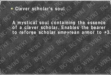 Clever scholar's soul