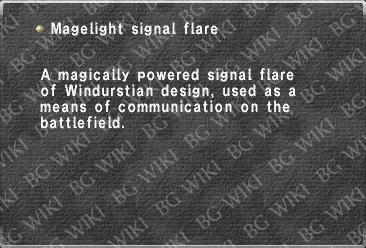 Magelight signal flare