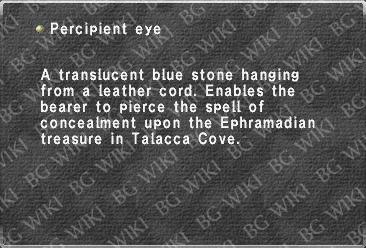 Percipient eye