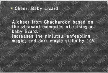 Cheer: Baby Lizard